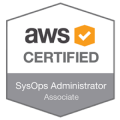 AWS Certified SysOps Administrator — Associate badge